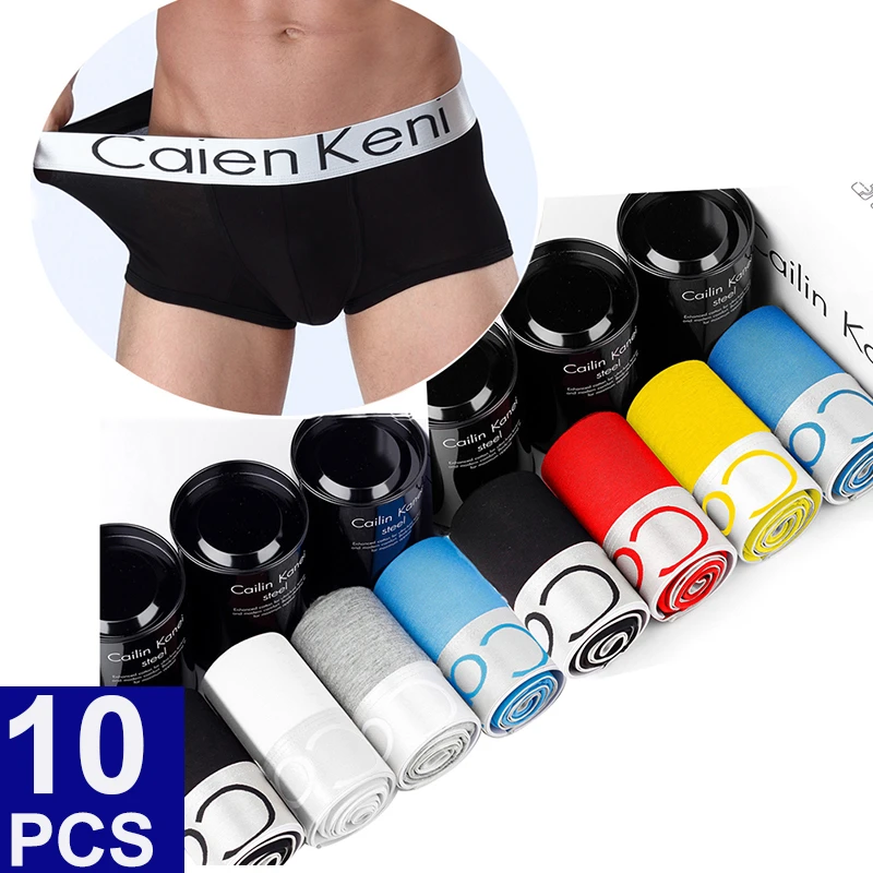 

10pcs Brand Men Boxers Men Underpants Cotton Mens Underwear Gay Sexy Underwear Boxershort Men Cueca Boxer Shorts трусы мужские