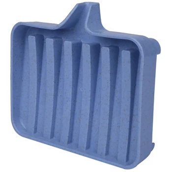

Sponge Holder Storage Rack Drain Soap Box Tray Soapbox 1 Pcs Shower Soap Tray Tool Soap Dish Plate Holder Blue