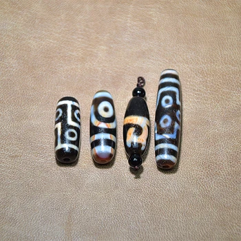 

Tibet Feng Shui cinnabar agate dZi 2/6/7 eyes Tara pattern DZI men and women amulet jewelry DIY Free Shipping