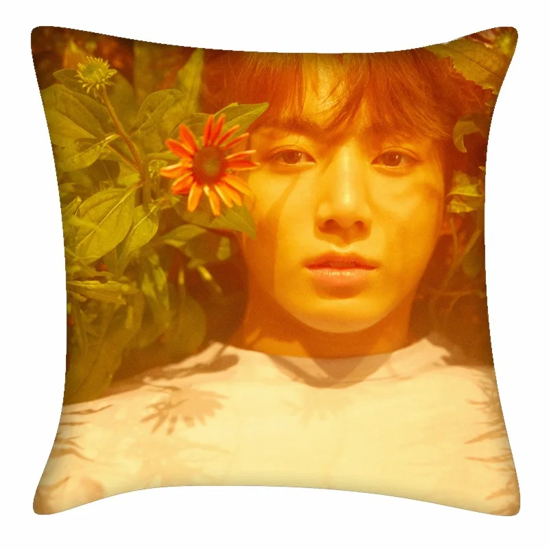 Kpop Bangtan мальчики любят себя двухсторонние Casepillow Подушка карта душа Persona JUNG KOOK Фотокнига JIMIN SUGA J-HOPE 856