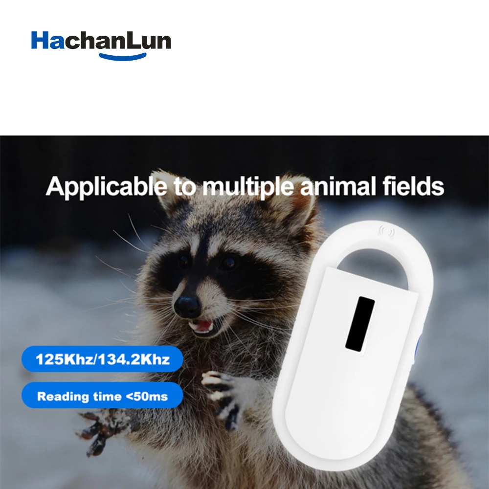 FDX-B Pet Scanner ISO11784/5 Pet ID Reader 134.2Khz Chip Transponder RFID Handheld USB Dog Cat Microchip Scanner pet microchip scanner