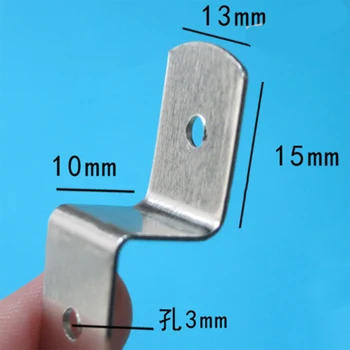 

100pcs Silver Offset Mounting Canvas Z Clips for Photo Picture Framing Tools