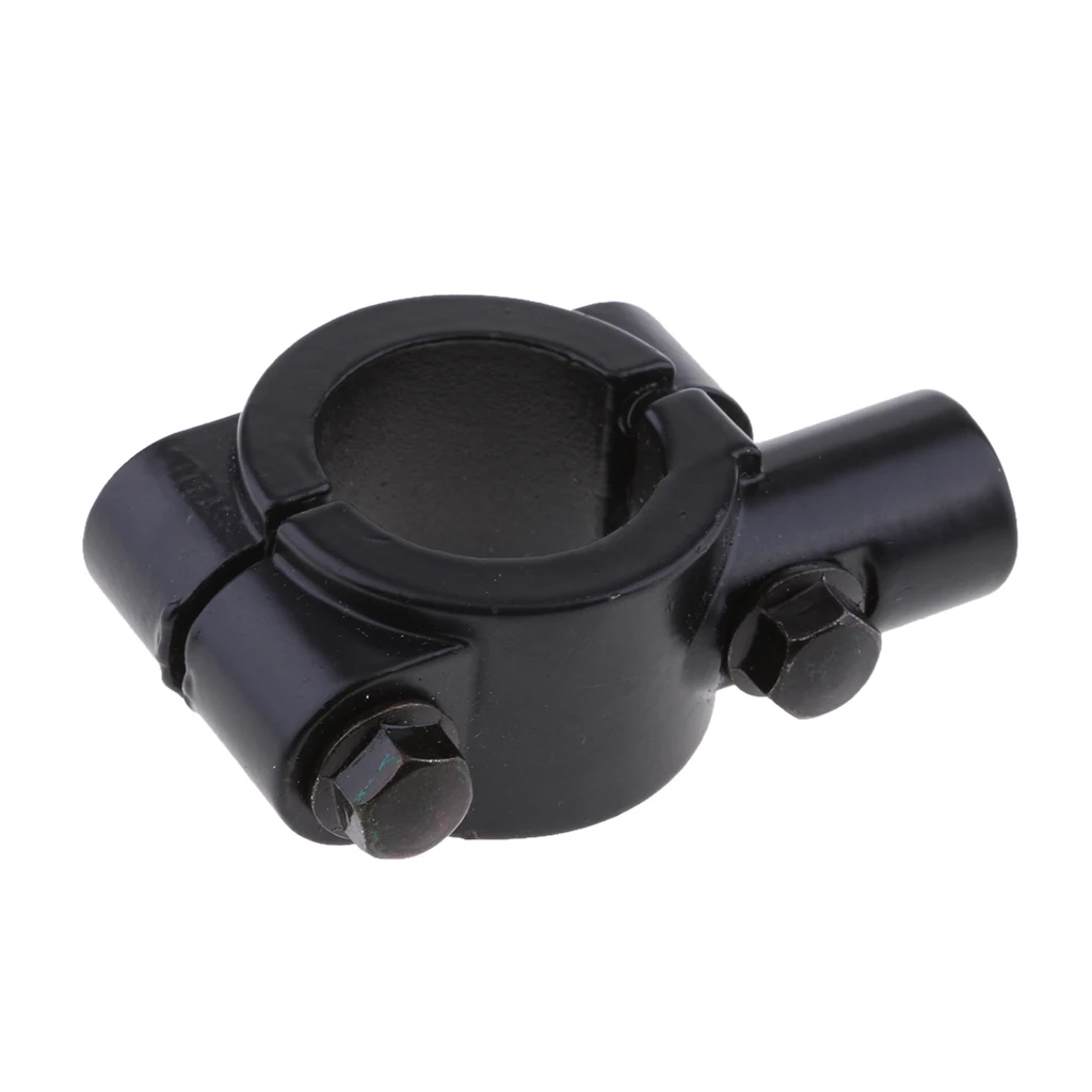 Motorcycle Metal Handle Bars Mirror Mount Clamp Fit Pit Trail Dirt Quad Bikes
