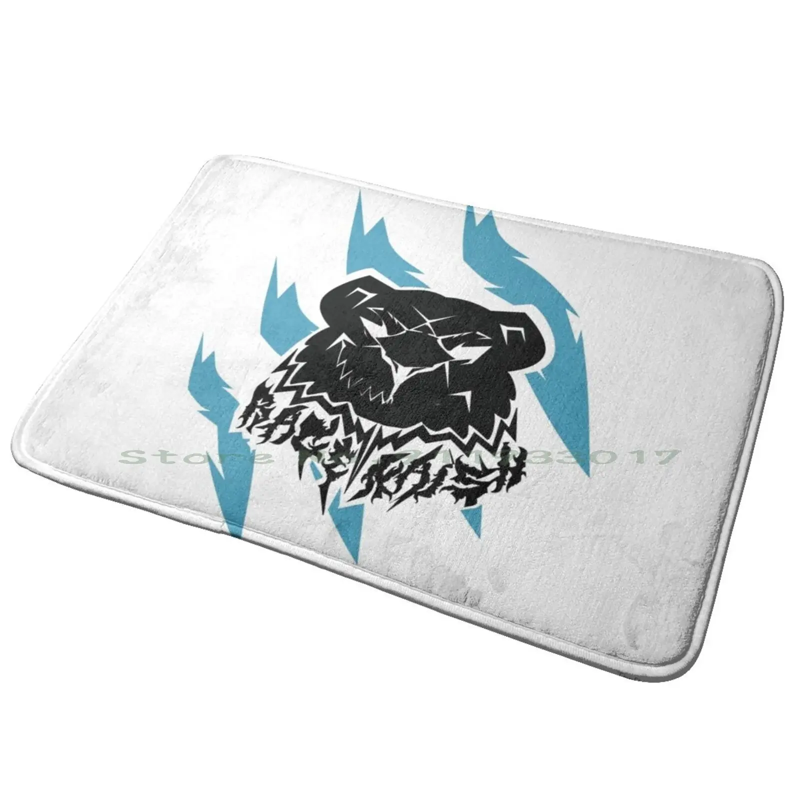 Rage Naish Tappetino Per Porta D'Ingresso Azzurro Tappetino Da Bagno Tappeto Senpai Mia Khalifa Fill Me Up Fill Me Up Benzine Funny Car Fill Me Up Fil