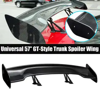 

Universal Car Tail Rear Trunk Spoiler 145cm Carbon Fiber Style GT Wing for BMW for Mazda for Hyundai for Audi Car styling
