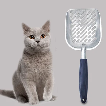 

Cat Litter Shovel Bucket For Dog Cat Comfortable Rubber Handle Litter Box Shovel Shovel For Pet