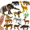 12 pièces insecte araignée papillon poisson dinosaure chien chat cheval Figurine ferme Animal modèle Action Figure ensemble de jouets chauds pour enfants cadeau ► Photo 3/6