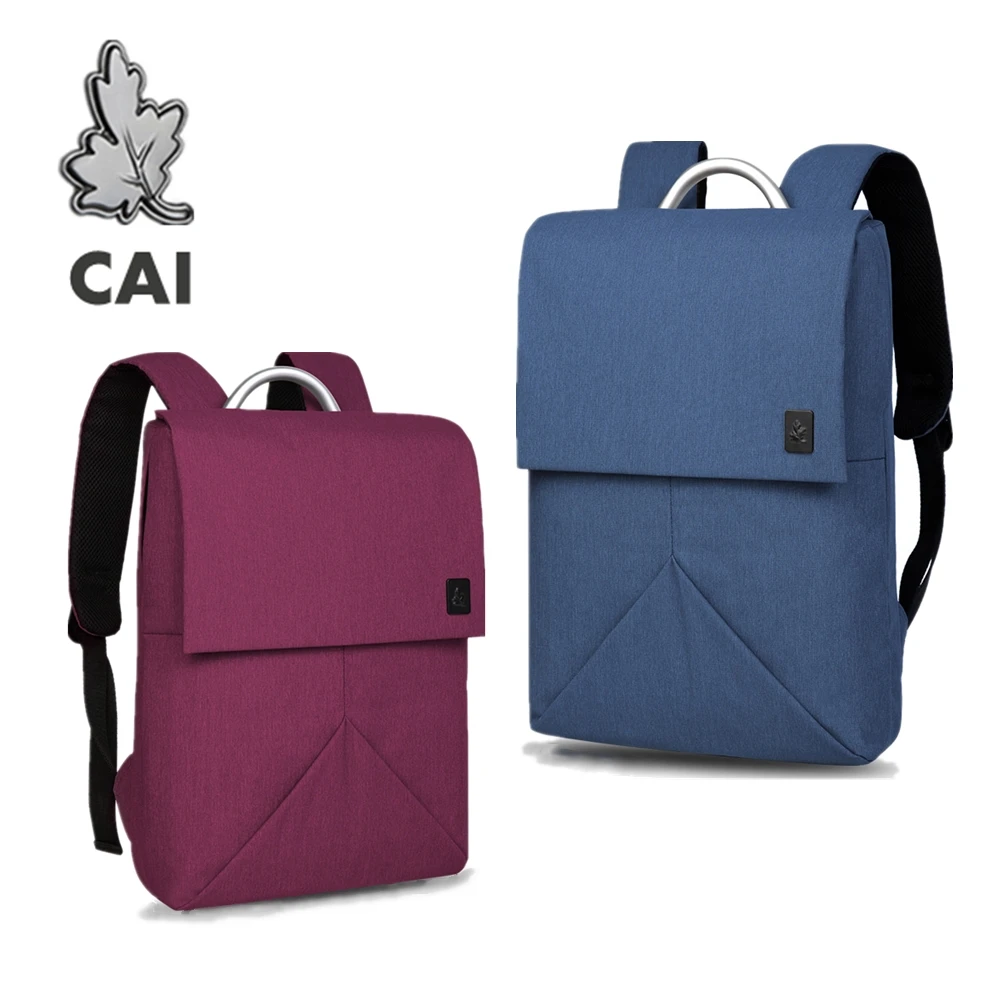 CAI пара Рюкзак Школьная Сумка для подростков девочек мальчиков ноутбук бизнес путешествия 2019 модные сумки водонепроницаемый минимализм