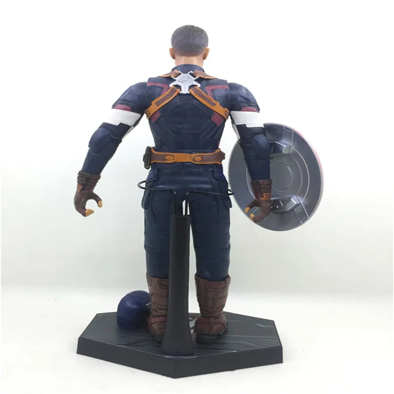 29 см Горячие Продажи Капитан Америка 1/6 весы ПВХ фигурка Модель Коллекционная игрушка