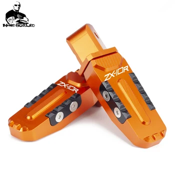 

For Kawasaki ZX10R 2008-2018 Motorcycle Rear Passenger Foot Pegs Pedals Footrest Scooter Foot-Peg Motorbike Pedal Modification