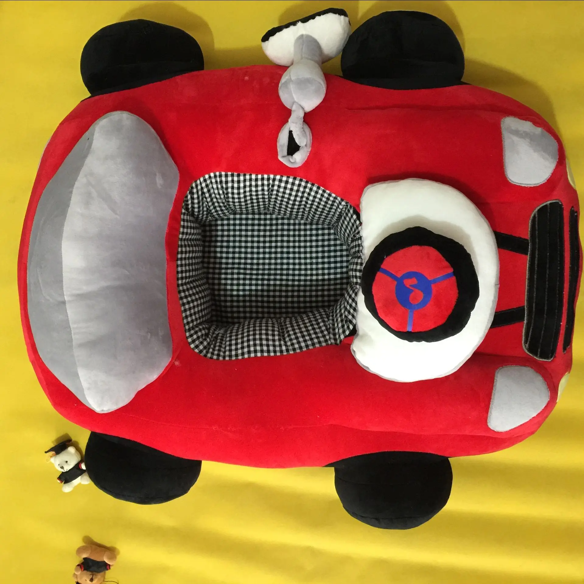 

Wechat Business on Behalf of the Consignor Baby Learn to Sit Plush Car Seat Infant Child Fabric Sofa Toy Music Gift