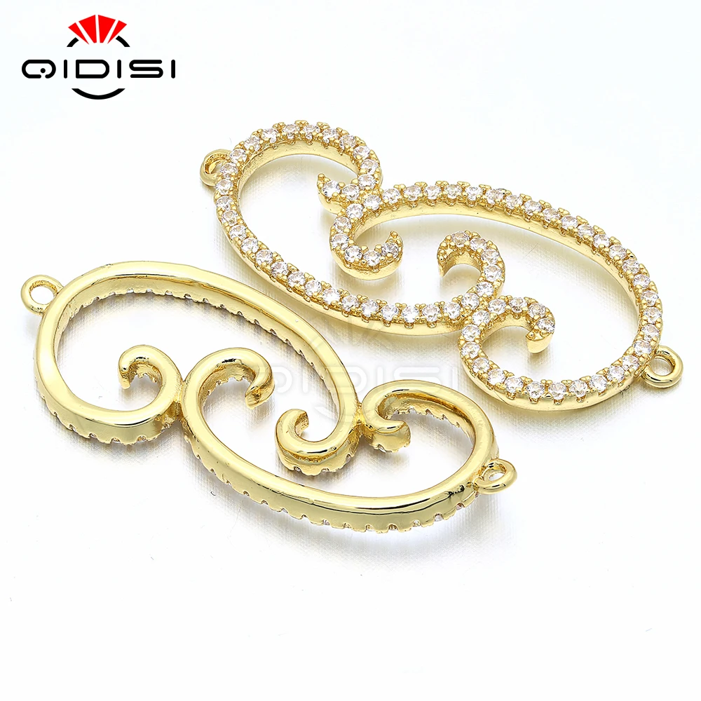 

Charm Cubic Zirconia Bracelet Accessories .Micro-inlay Cubic Zirconia.Color Durable Jewellery Accessories