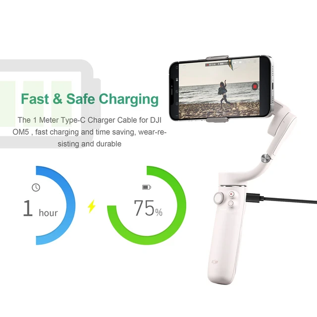 Charging Cable Dji Osmo Mobile Charger 100CM Cable Charger USB