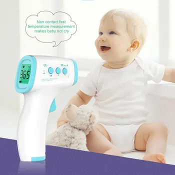 

In Stock! Infrared radiation thermometer Non-contact temperature measurement for baby/Kids/adult Drop Shipping Hot Sale