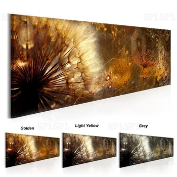 

Dandelions Canvas Painting Cobweb Wall Art Natural Flower Nursery Posters and Prints Pictures for Living Room Home Decoration