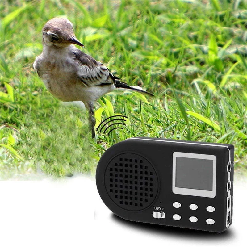 

Hot!! Decoy Bird Caller Mp3 Player Bird Sound Loudspeaker EU Plug