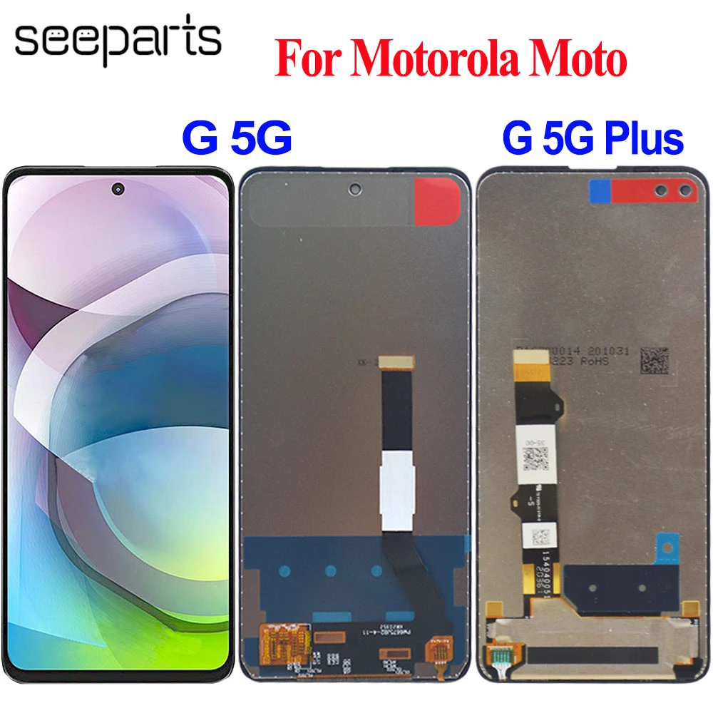 Display Moto G 5g Plus | Motorola G 5g Display Assembly | Xt2113-3 Display - Mobile Phone Screens -