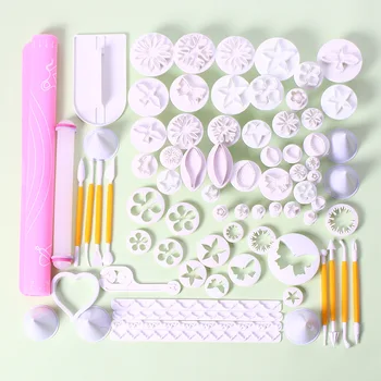 

Diy Search Sugar Cake Tool Suit 7 Modeling Tool Embossing Die Cutting Die Carving Knife Rolling Pin