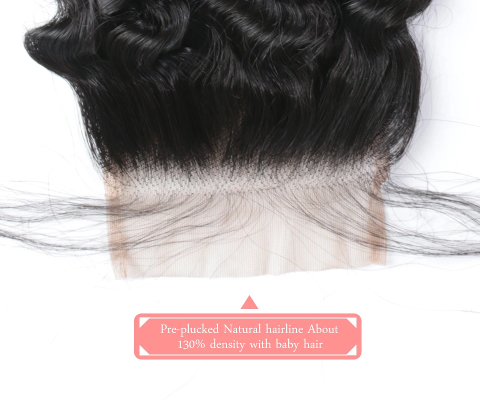 【Addbeauty】водная волна 3/4 пряди с закрытием шнурка 1"-26" H бразильские волосы remy с швейцарским 4x4 закрытие человеческих волос