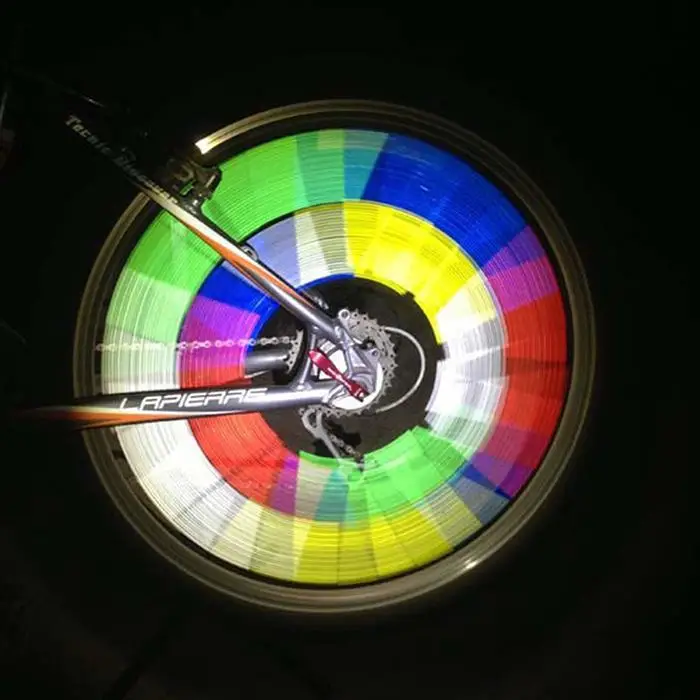 Колесо для горного велосипеда спицы светоотражающие полосы клип около 5 мм/0,20 дюймов трубки Аксессуары для велосипеда