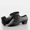 Men Latin Dance Shoes Black Low Heels Ballroom Dancing Shoes Boys Tango Salsa Rumba Modern Jazz Shoes 3