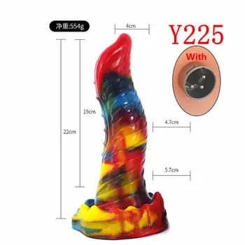 Advanced Sex Machine Attachment Animal Dildos Anal Plug Strange Tentacle Penis Love Products XLR 3Pin Male Accessories Y224-Y251 2