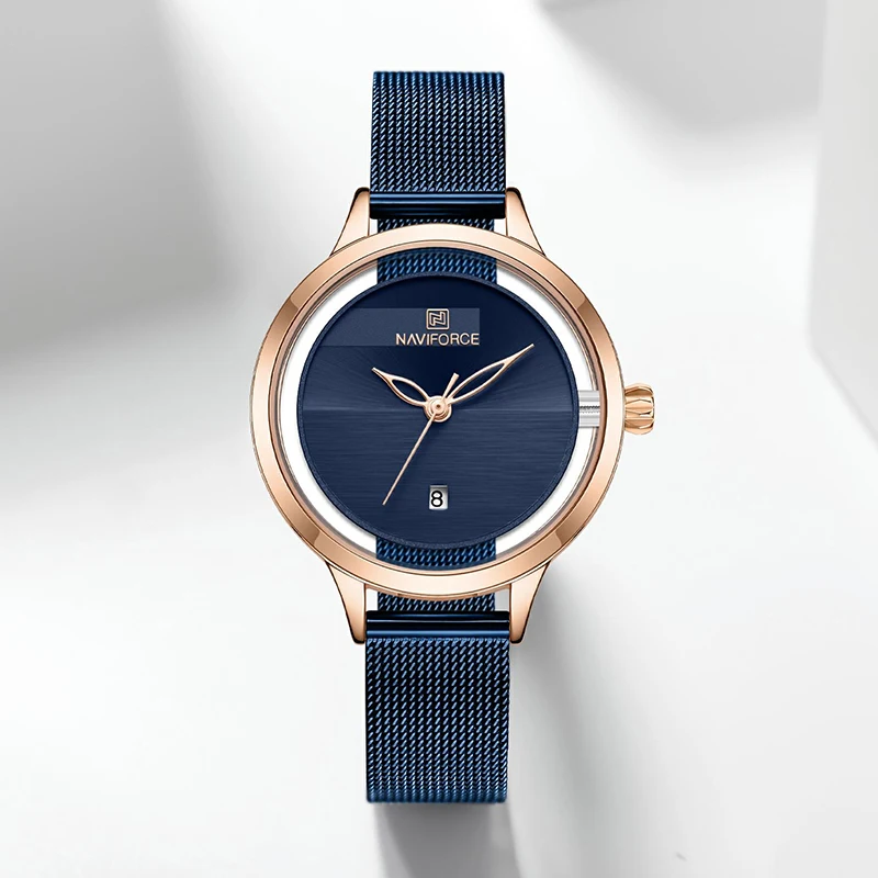 NAVIFORCE часы для женщин Топ люксовый бренд креативный стальной сетки женский браслет часы девушка часы Relogio Feminino Montre Femme