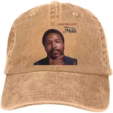 Marvin Gaye-You are The Man, унисекс, забавные кепки, винтажные регулируемые шляпы водителя грузовика, черные