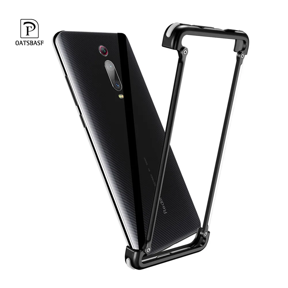 Металлический Чехол OATSBASF с подушкой безопасности для Xiaomi Redmi K20 индивидуальный