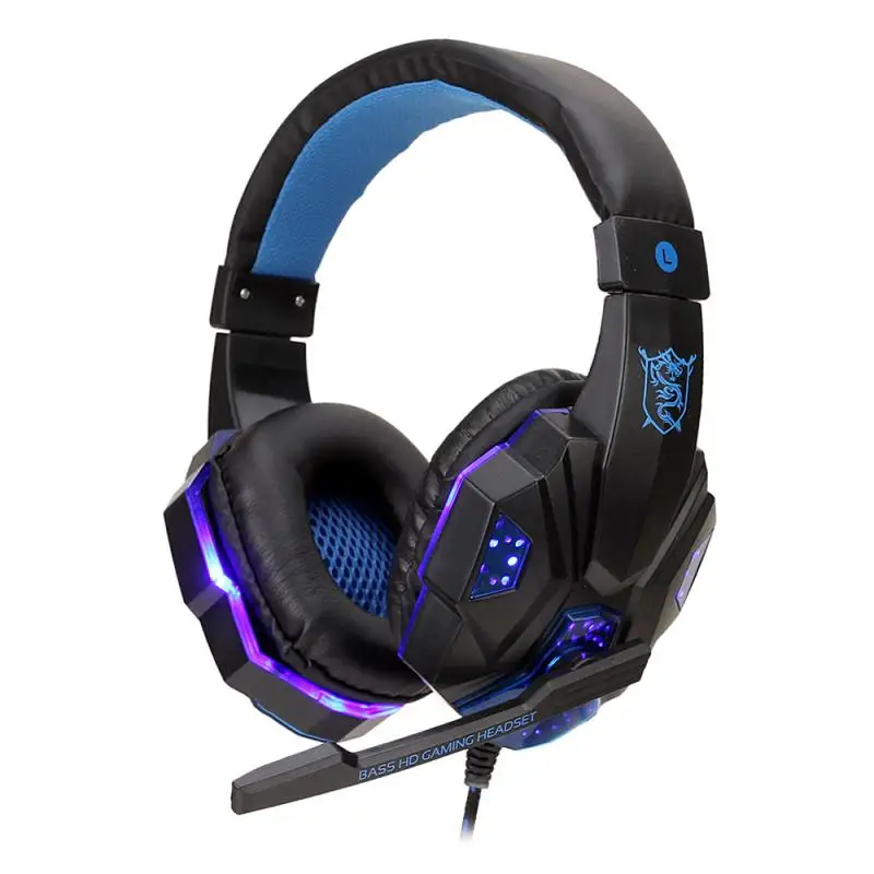 Computer Ps4 Ps5 Gaming Headphones Bass 
