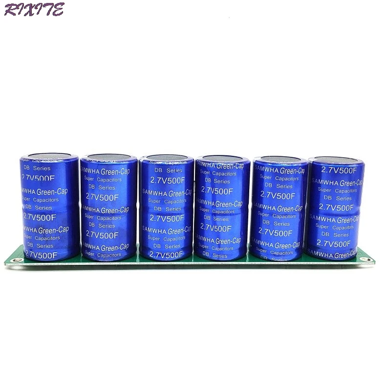 Capacitância com Placa de Proteção Farad Capacitor Peças - 1 Conjunto Super Capacitores Automotivos 2.7v 500f 6 - Image 3