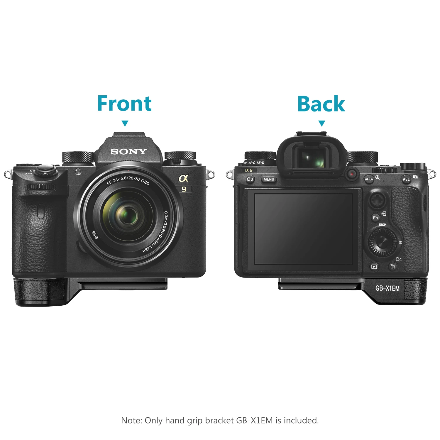 Neewer металлический с ручкой Подходит для sony A9 A7MIII a7RIII a7RII a7II a7SII беззеркальных камер, Arca Swiss совместимый