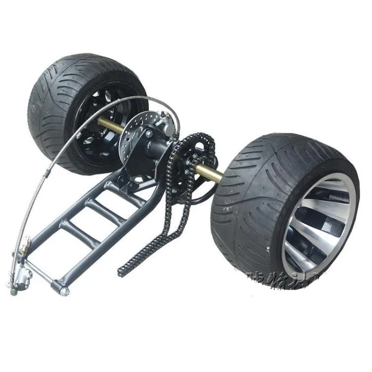 ATV GO KART картинг DIY Подвеска задний мост поворотный рычаг вилка с 10-дюймовым ободом