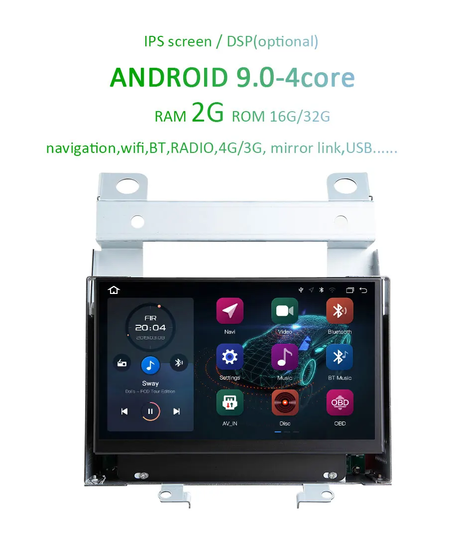 Flash Deal Android 9.0 4G RAM 64G ROM CAR GPS For Land Rover Freelander 2 2007-2012 RADIO STEREO NAVIGATION Audio NO DVD PLAYER 3 Flash Deal Android 9.0 4G RAM 64G ROM CAR GPS For Land Rover Freelander 2 2007-2012 RADIO STEREO NAVIGATION Audio NO DVD PLAYER 3