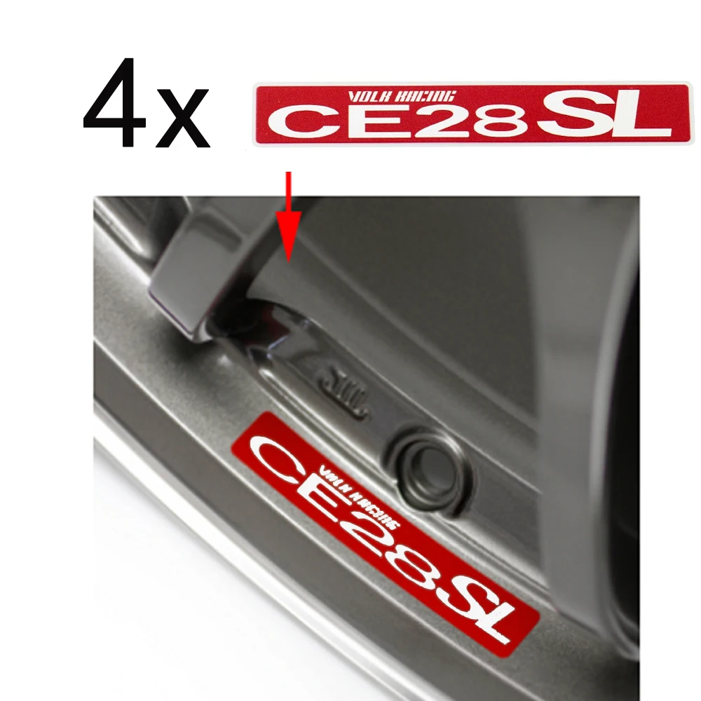 4 шт. наклейки для автомобиля Наклейка на ступицу колеса рейса волка гонок CE28SL