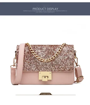 

SHUNRUYAN Women's Fashion Sequin Shoulder Crossbody Bag