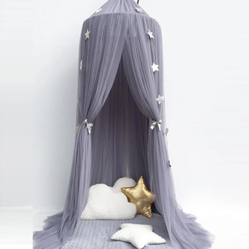 Hanging Mosquito Net Newborn Tent Canopy Children Bedding Round Mosquito Net For Baby Room Decor