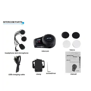 

Motorcycle Helmet 500M Walkie Talkie Headset Helmet Wireless Headset Headphones Helmet Walkie Talkie System US plug