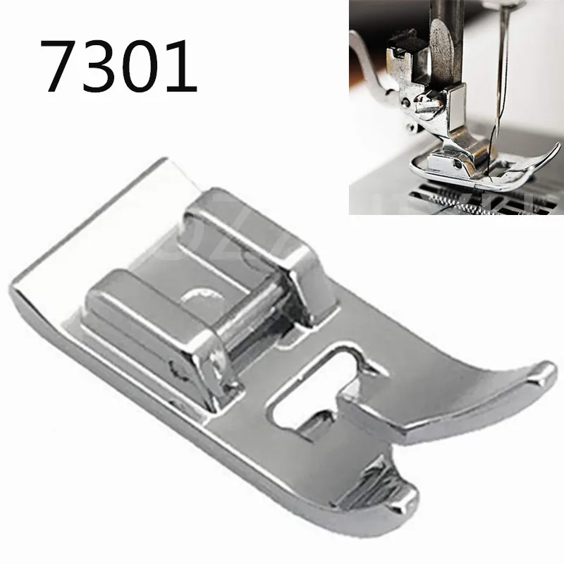 Sewing machine accessories Overlock Vertical presser feet foot ,Overcast ,for Brother,Janome Snap on Foot#SA135 5BB5256 