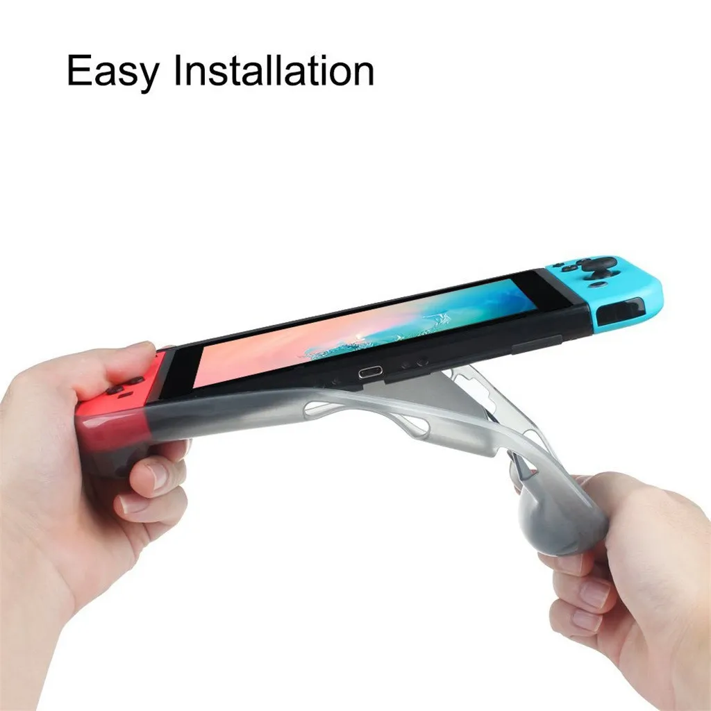 Protective Case For Nintend Switch Anti-Shock Soft TPU Grip Case Cover
