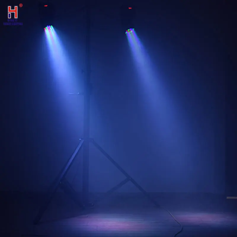 18x3 Вт RGB светодиодный мини-светильник, светодиодный светильник с подвижной головкой, точечный светильник, Dj, дискотека, клуб, вечерние, свадебные, сценический светильник, ing