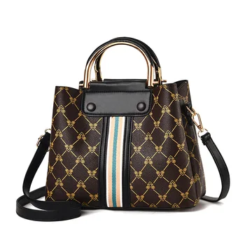 

2020 Ladies Handbag Boston Casual Shoulder Bags Female Cross Body Bag High Quality Pu Leather Top Handle Bags for Women