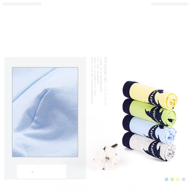 Детское нижнее белье из 2 предметов, Детские Боксеры, нижнее белье для мальчиков, хлопковые детские боксеры