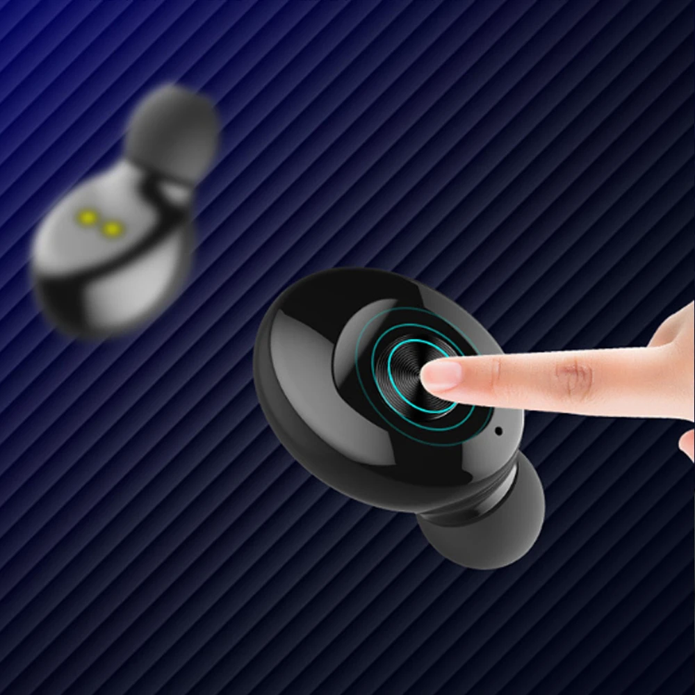 XG19 TWS Bluetooth 5 0 Wireless Sports Mini Convenient Large Capacity Rechargeable Earphones 1800mah capacity for iPhone huawe