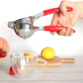 

Lemon Squeezer Stainless Steel with Premium Quality Heavy Duty Metal Squeezer Bowl Handle Fruit Juicer Press kitchen gadgets