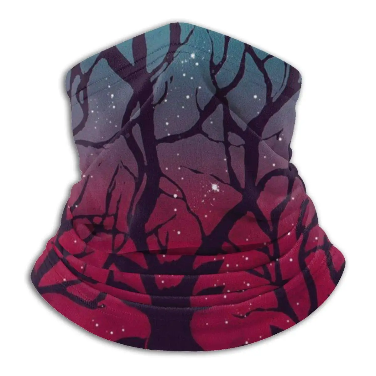 

Men & Women Breathable Stranger Deer In Forest Woodland Forest Tree Things Neck Warmer Gaiter - Works as Face Scarf, Head Wrap,