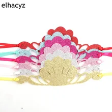 Европа и Америка Горячая Распродажа Русалочка Детская резинка для волос войлочная ткань композитный материал блестки Дети День Рождения Вечеринка аксессуары для волос