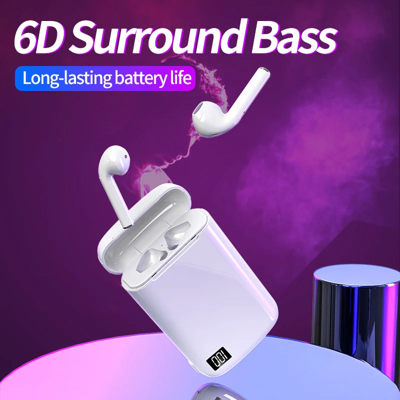 A5 TWS Wireless Bluetooth Earphone with Charging Case fone de ouvido Headset Mini Airbuds Handsfree Earbuds Sports Ear Phone