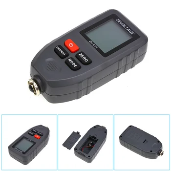 

Paint Coating Thickness Meter Gauge Tester Auto F/NF Probes 0~1300um Portable Tool Width Measuring Instruments