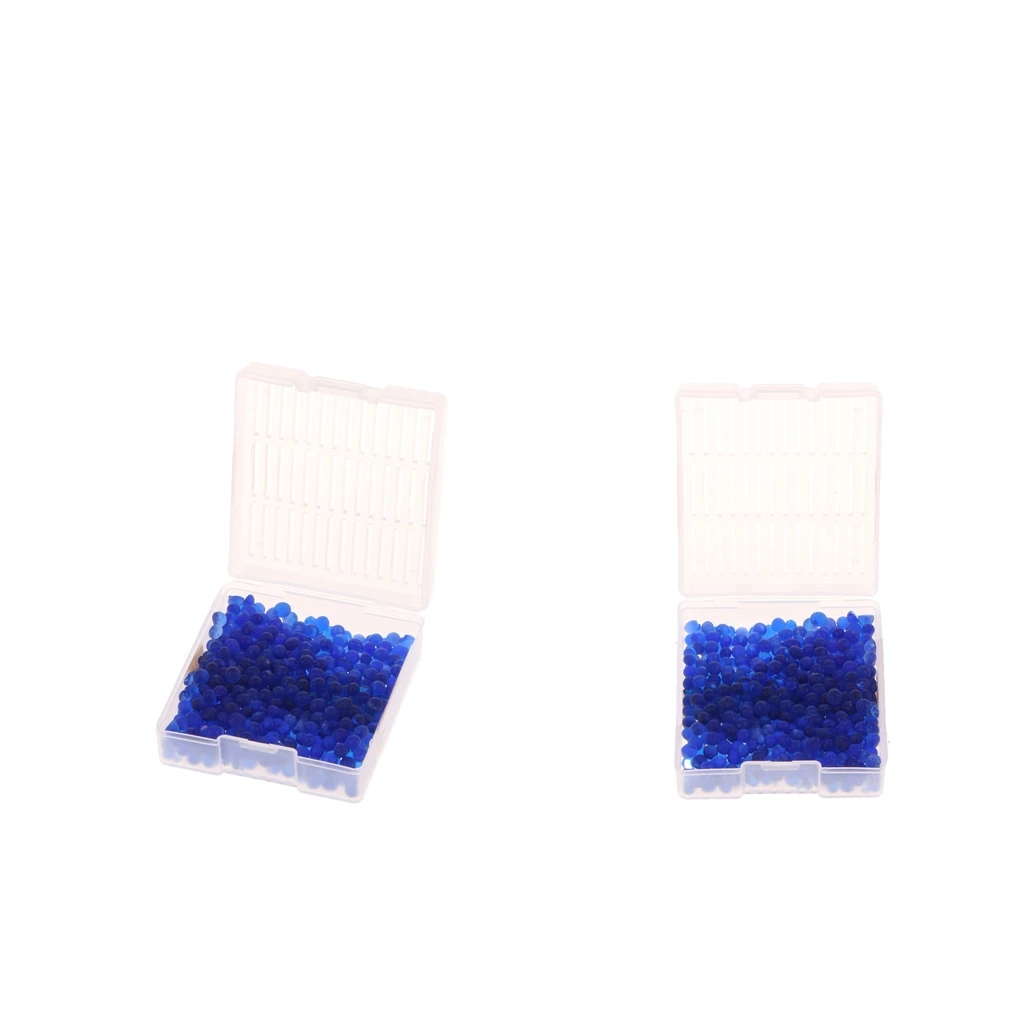 Silica Gel Camera Desiccant Moisture Absorber Beads Dehumidifying Po Blue